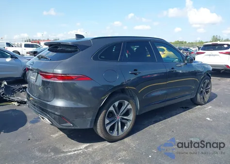 2021 Jaguar F-Pace R-Dynamic S P400 Awd Automatic from USA, damaged, VIN SADCT2FU8MA668255